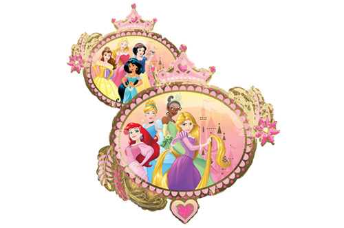 Disney Princess Once Upon A Time Foil Super Shape Balloon